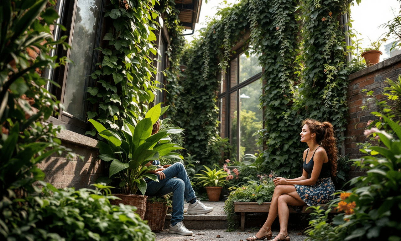 Rivoluziona il tuo cortile urbano con queste piante rampicanti a bassa manutenzione!