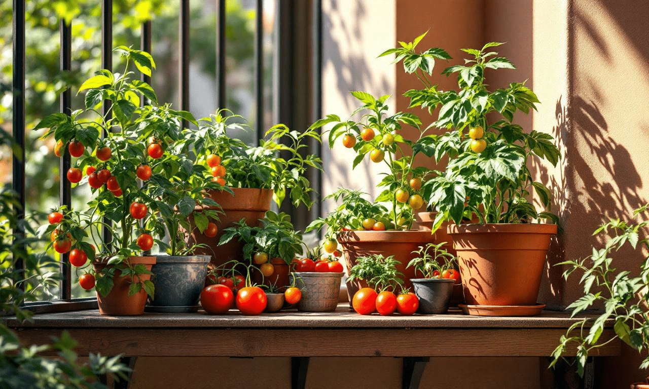 Coltivare pomodori in balcone: consigli per un raccolto abbondante