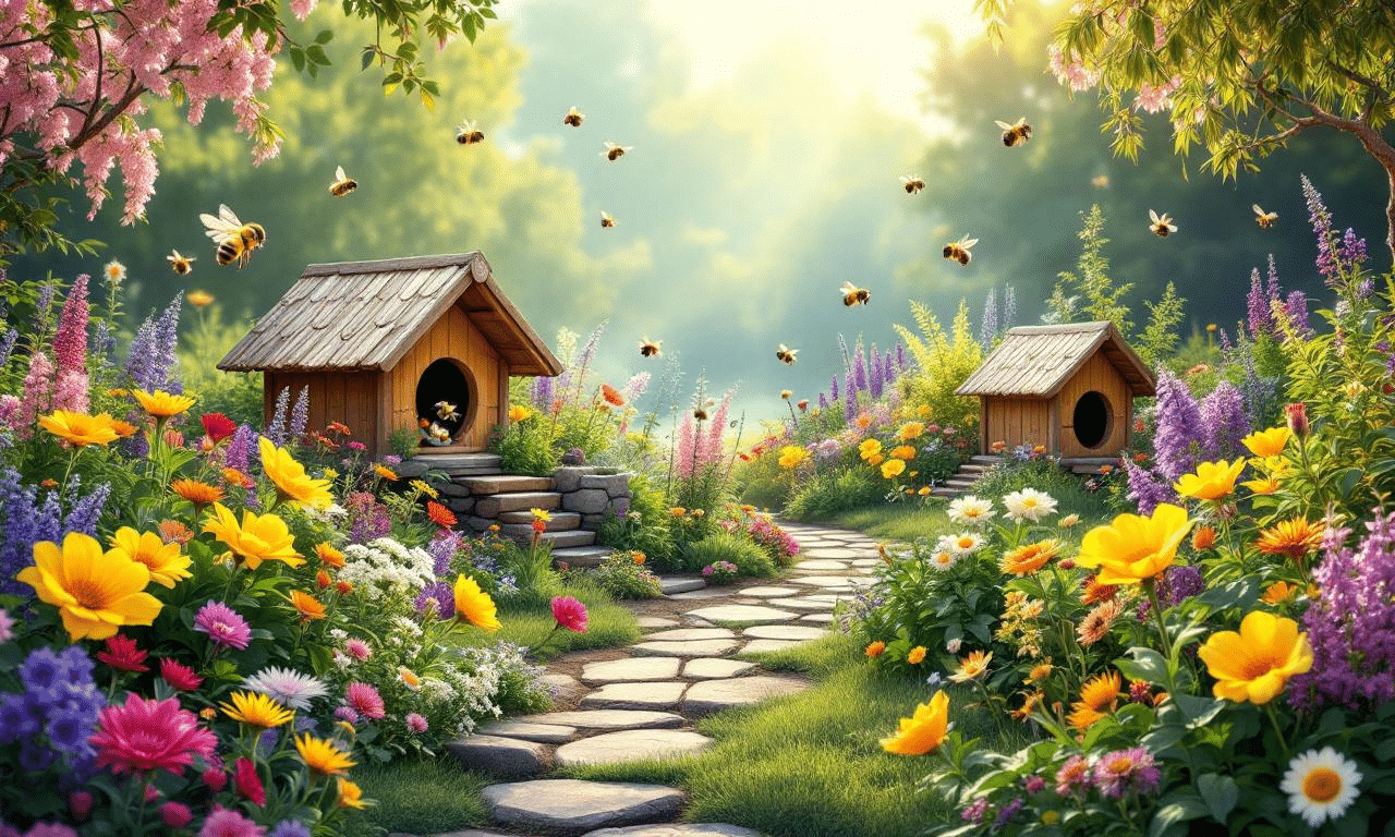 Come attirare le api e favorire l’impollinazione in giardino