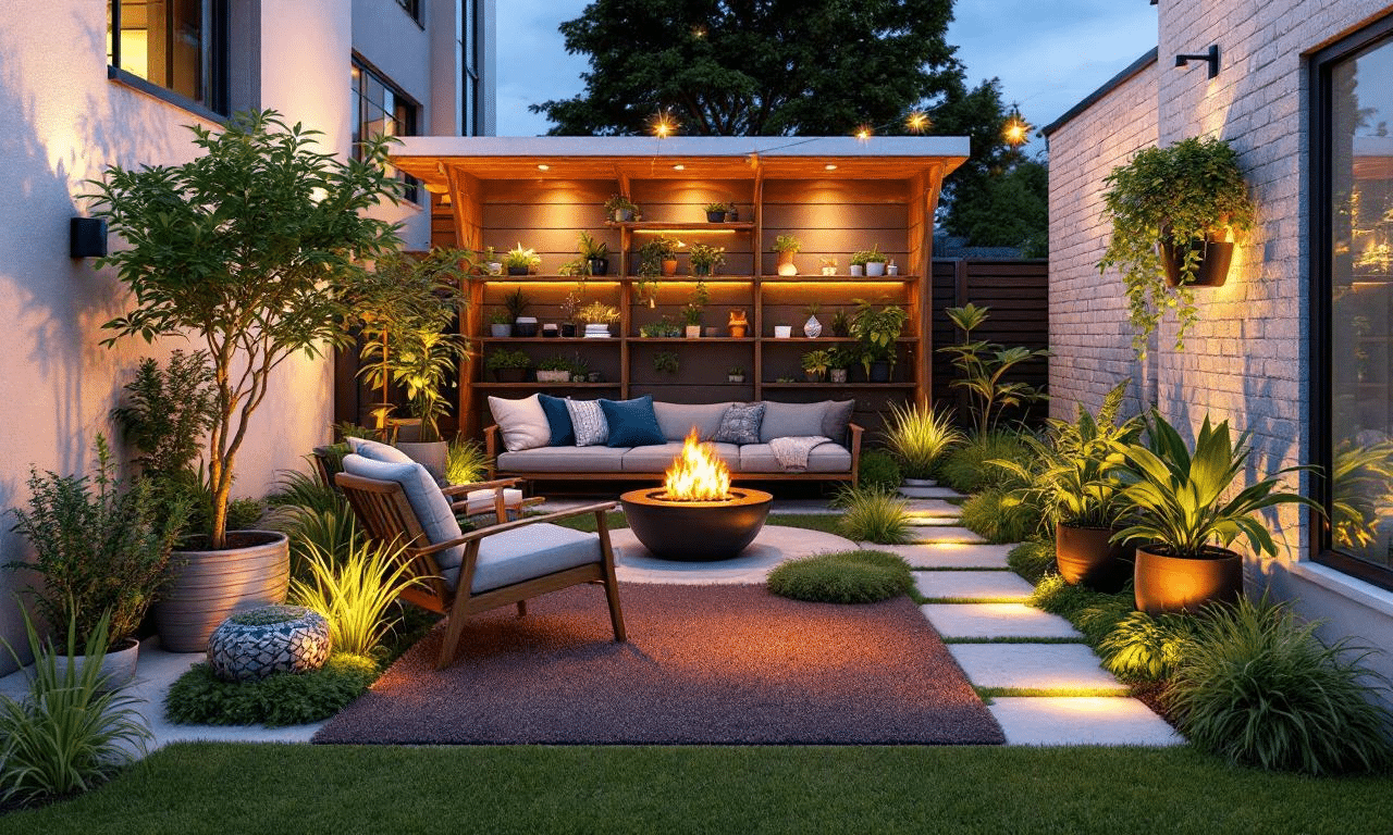Un solo trucco di design può trasformare anche il giardino più piccolo