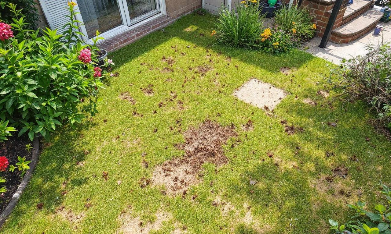 Erba secca a chiazze sul prato? Scopri se è colpa degli insetti o di un’irrigazione sbagliata
