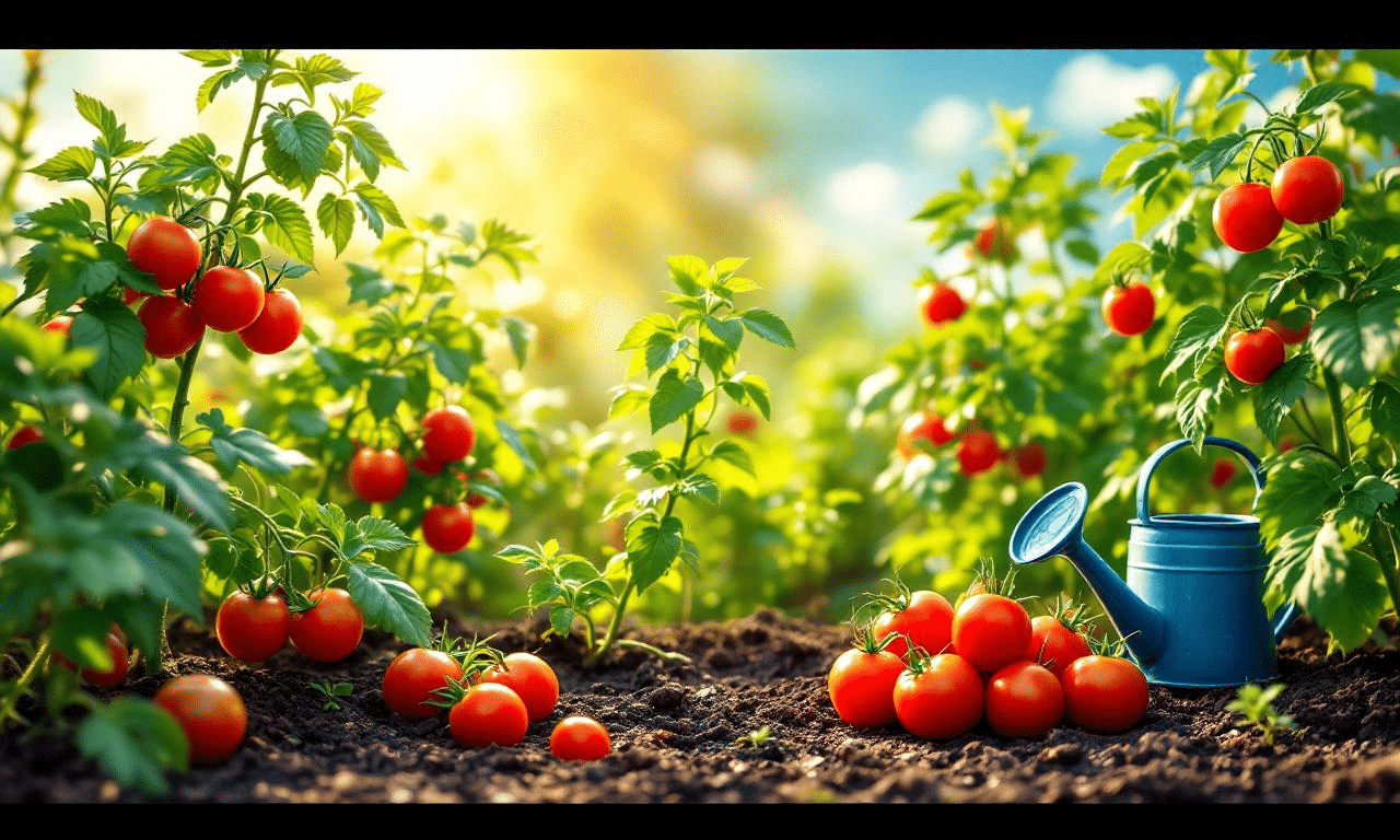 Pomodori in pieno sole? Sì, ma solo se usi questo trucco per l’irrigazione