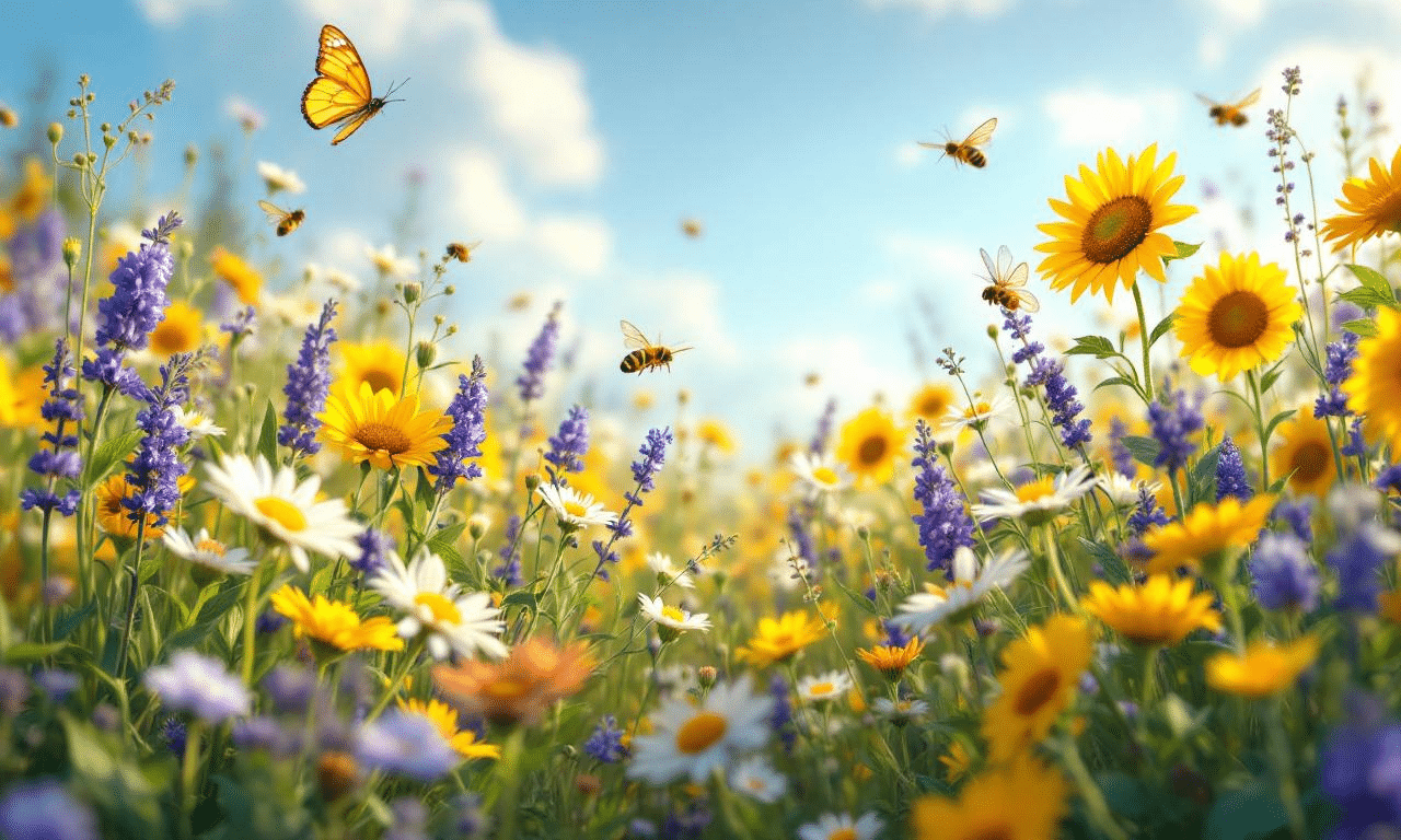 I migliori fiori selvatici per api e insetti utili