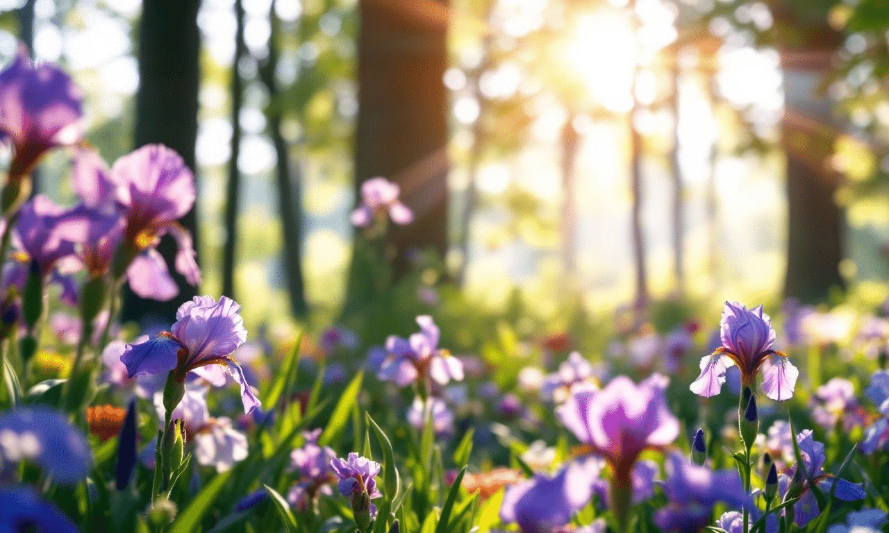 Iris e piante forestali per un giardino naturale: guida alla scelta