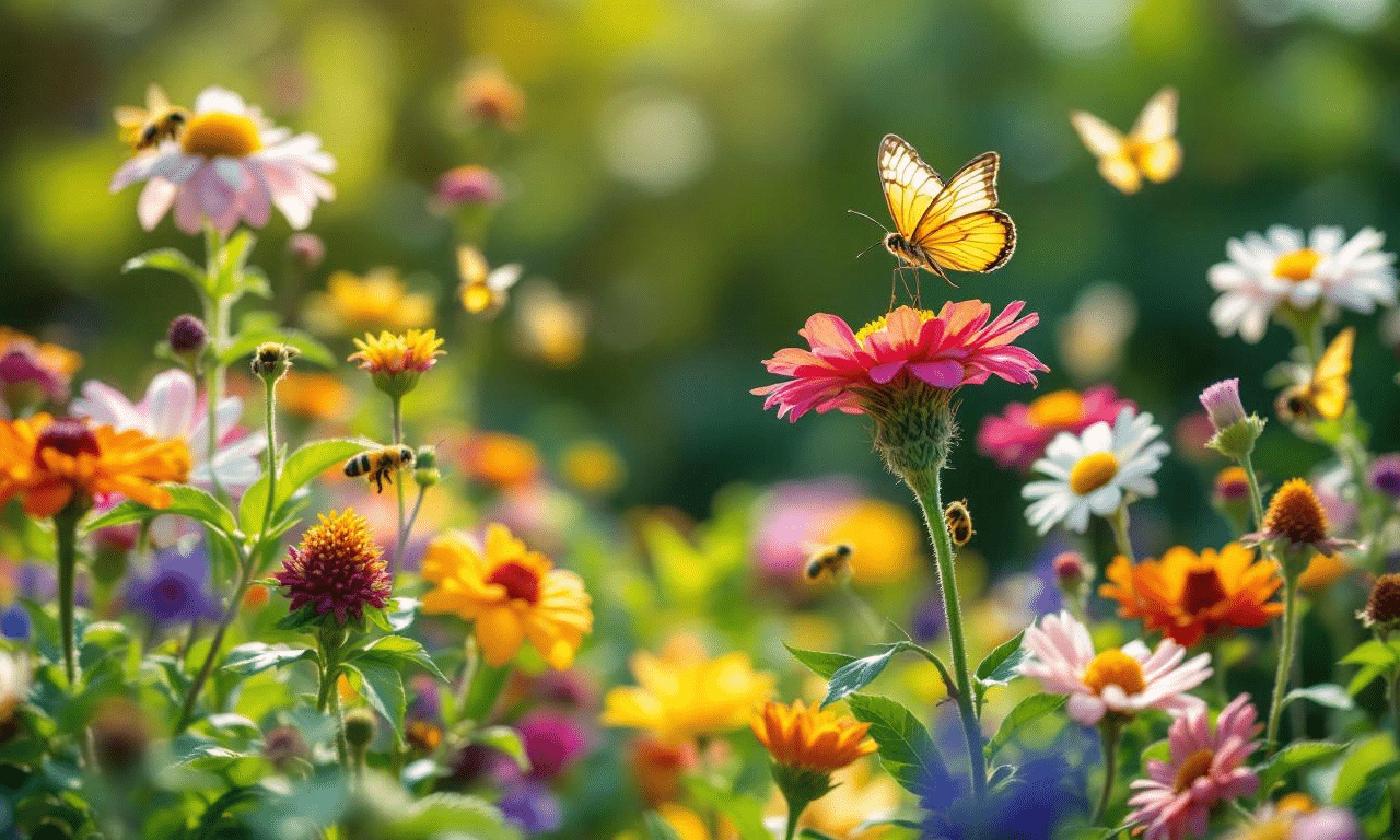 I fiori che attirano api e farfalle: un aiuto per il tuo giardino